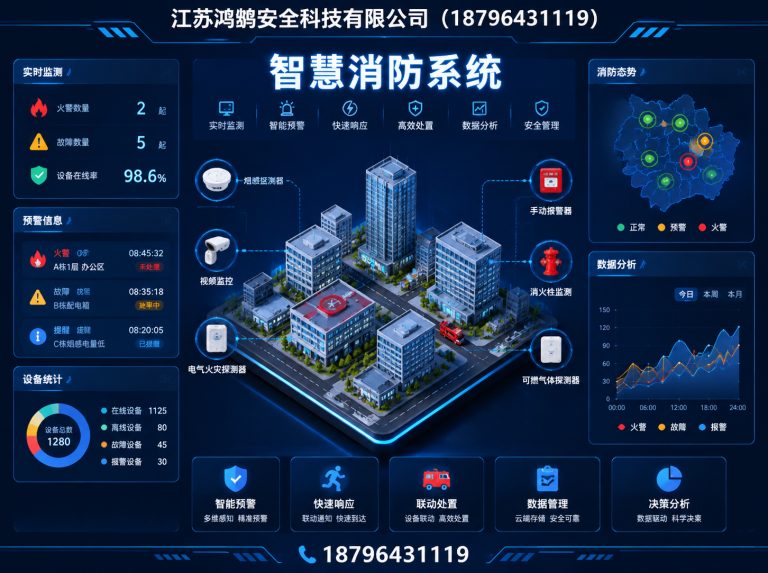 临夏消防通信指挥展示图